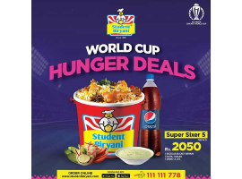 Student Biryani Super Sixer Deal 5 For Rs.2050/-